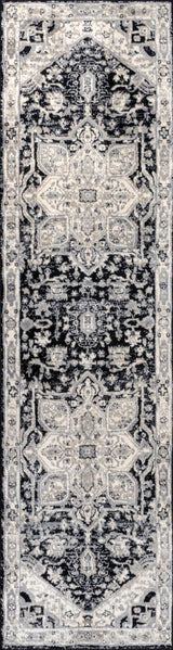 Jerica modern Persian Vintage Medallion Area Rug