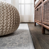 Kasbah Modern Persian Vintage Medallion Area Rug