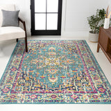 Brooklyn Geometric Medallion Area Rug