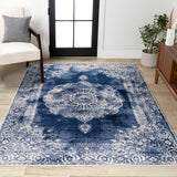 Kelly rosalia Cottage Medallion Area Rug