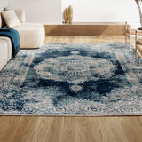 Kelly rosalia Cottage Medallion Area Rug
