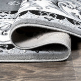 Acanthus French Border Area Rug