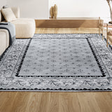 Acanthus French Border Area Rug