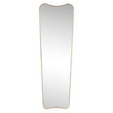 Alfie 20 in. W x 59 in. H Large Rectangular Metal Framed Wall Mounted Full-Length Mirror - JONATHAN Y