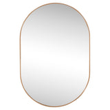 Milly 24 in. W x 36 in. H Medium Oval Metal Framed Wall Mirror - JONATHAN Y