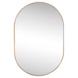 Milly 24 in. W x 36 in. H Medium Oval Metal Framed Wall Mirror - JONATHAN Y