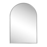 Elodie Small Arched Metal Framed Wall Mounted Mirror