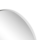 Elodie Small Arched Metal Framed Wall Mounted Mirror