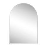 Elodie Small Arched Metal Framed Wall Mounted Mirror