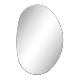 Aurelia 24 in. W x 36 in. H Medium Irregular Oval Metal Framed Wall Mounted Mirror