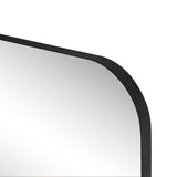 Aleria 24 in. W x 36 in. H Medium Rounded Rectangular Metal Framed Wall Mounted Mirror