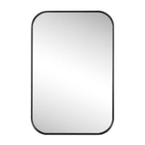 Aleria 24 in. W x 36 in. H Medium Rounded Rectangular Metal Framed Wall Mounted Mirror