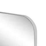 Aleria 24 in. W x 36 in. H Medium Rounded Rectangular Metal Framed Wall Mounted Mirror