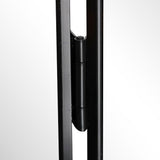 Orthos 3-Way 30 in. W x 20 in. H Medium Rectangular Trifold Adjustable Aluminum Alloy Framed Vanity Mirror for Tabletop and Wall Mount