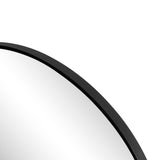 Eclipse Circle Aluminum Alloy Framed Wall Mounted Mirror