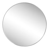 Eclipse Circle Aluminum Alloy Framed Wall Mounted Mirror