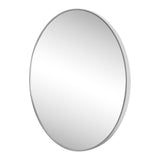 Eclipse Circle Aluminum Alloy Framed Wall Mounted Mirror