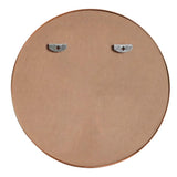 Eclipse Circle Aluminum Alloy Framed Wall Mounted Mirror