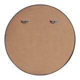Eclipse Circle Aluminum Alloy Framed Wall Mounted Mirror