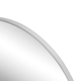 Eclipse Circle Aluminum Alloy Framed Wall Mounted Mirror