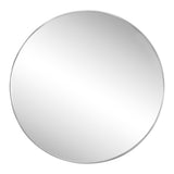 Eclipse Circle Aluminum Alloy Framed Wall Mounted Mirror