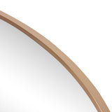 Ellipse 24 in. W x 36 in. H Medium Oval Aluminum Alloy Framed Wall Mounted Mirror