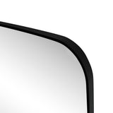 Cassian 24 in. W x 36 in. H Medium Capsule Oblong Oval Aluminum Alloy Framed Wall Mounted Mirror