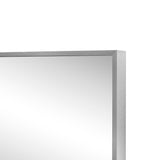 Strait 20 in. W x 59 in. H Large Rectangular Aluminum Alloy Framed Full-Length Wall Mounted Leaner Mirror