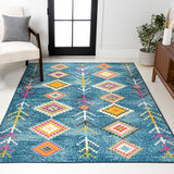 Tribal Love Geometric Area Rug