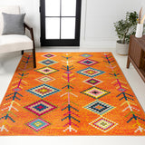 Tribal Love Geometric Area Rug