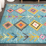 Tribal Love Geometric Area Rug