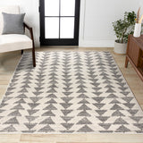 Aisha Moroccan Triangle Geometric Area Rug