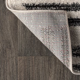 Khalil Modern Berber Stripe Area Rug