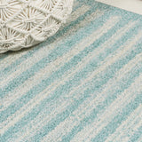 Khalil Modern Berber Stripe Area Rug