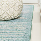 Khalil Modern Berber Stripe Area Rug