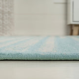 Khalil Modern Berber Stripe Area Rug