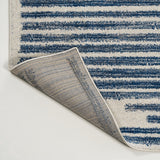 Khalil Modern Berber Stripe Area Rug