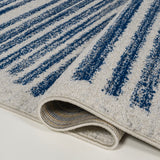 Khalil Modern Berber Stripe Area Rug
