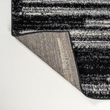 Khalil Modern Berber Stripe Area Rug
