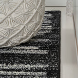 Khalil Modern Berber Stripe Area Rug