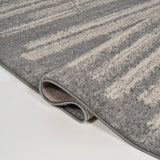 Khalil Modern Berber Stripe Area Rug