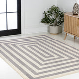 Bandol Modern Classic Mitre Stripe Area Rug