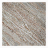 Felix 15" Contemporary Natural Marble Handmade Cube End Table