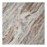 Cecil 18.5" Contemporary Natural Marble Handmade T-Shaped End Table