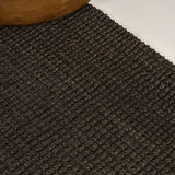 Pata Hand Woven Chunky Jute Area Rug Brown