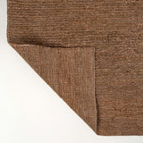 Griffin Rustic Farmhouse Woven Jute Solid Area Rug