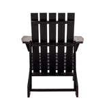Irving Outdoor Patio Modern Acacia Wood Adirondack Chair