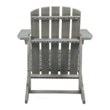 Westport Outdoor Patio Traditional Acacia Wood Adirondack Chair - JONATHAN Y