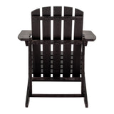 Westport Outdoor Patio Traditional Acacia Wood Adirondack Chair