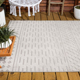 Xlendi High-low Pile Moroccan Geometric Indoor/outdoor Area Rug